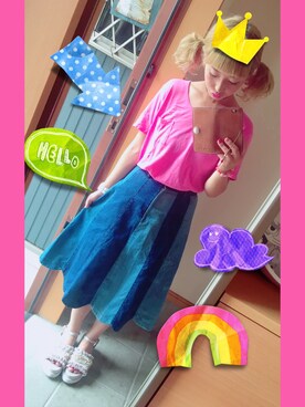 824さん（レディース・158cm）の夏コーディネート