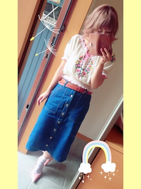 824さん（レディース・158cm）の秋コーディネート