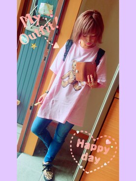 824さん（レディース・158cm）の秋コーディネート