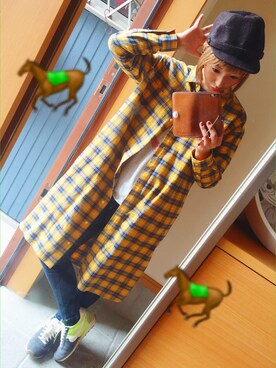 824さん(レディース・158cm)の秋コーディネート