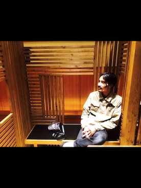 「nonnative（ノンネイティブ）のアイテム（バッグ）」を使った、青山圭佑さん（メンズ・173cm）の夏コーディネート