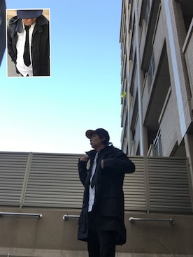 「FAT（エフエイティー）のアイテム（キャップ）」を使った、satoshi310456🎩さん（メンズ・169cm）の秋コーディネート