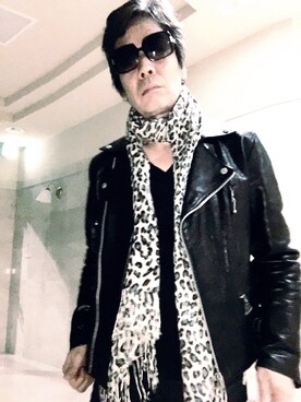 「DSQUARED2（ディースクエアード）のアイテム（アクセサリー）」を使った、satoshi310456🎩さん（メンズ・169cm）の冬コーディネート