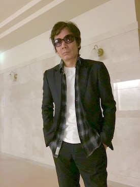 「タキシード」｜「アイテム（その他）」を使った、satoshi310456🎩さん（メンズ・169cm）の冬コーディネート