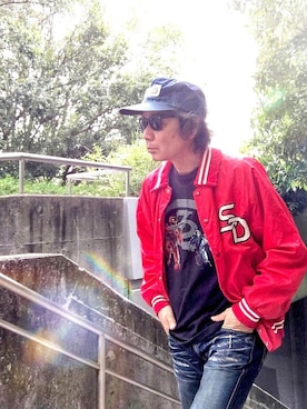 satoshi310456🎩さん（メンズ・169cm）の春コーディネート