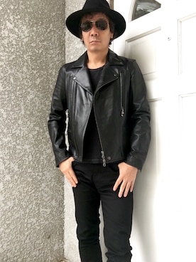 「アイテム（ウォレットチェーン）」を使った、satoshi310456🎩さん（メンズ・169cm）の秋コーディネート