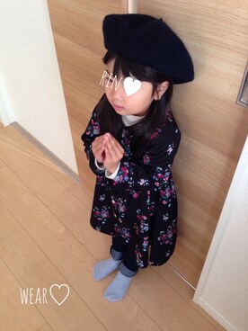 Rin♡さんの「レースキャミソール付き長袖Ｔシャツ」を使ったコーディネート