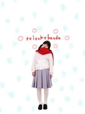 「keisuke kanda（ケイスケカンダ）のアイテム（ジャケット/アウター）」を使った、もりろさん（レディース・155cm）の冬コーディネート