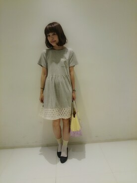 「RAINBOW（レインボー）のアイテム（アクセサリー）」を使った、fifi🌠フィフィ💖さん（レディース・160cm）の夏コーディネート