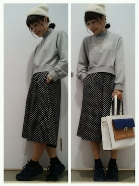 「ハラチ」｜「アイテム（アクセサリー）」を使った、fifi🌠フィフィ💖さん（レディース・160cm）の秋コーディネート