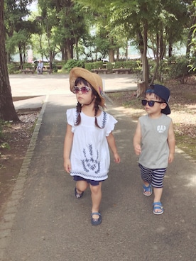 jumboさん（キッズ・110cm）の夏コーディネート