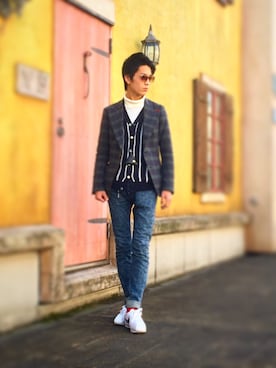 ゆーすけさん（メンズ・170cm）の春コーディネート