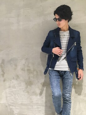 「RODEN（ローデン）のアイテム」を使った、ゆーすけさん（メンズ・172cm）の春コーディネート