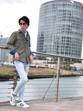 ゆーすけさん（メンズ・174cm）の春コーディネート