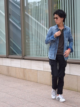 ゆーすけさん（メンズ・174cm）の秋コーディネート