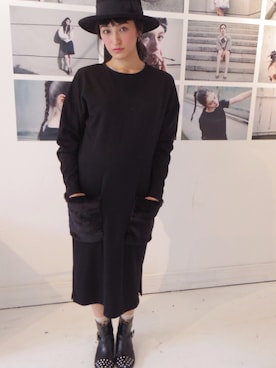 「CATCOPY」｜rinoさん（レディース・160cm）の冬コーディネート