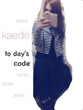 「MOUSSY（マウジー）のアイテム（ナイロンジャケット）」を使った、kaede☺︎さん（レディース・160cm）の秋コーディネート
