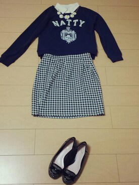 「マーガレット」｜「アイテム（バレエシューズ）」を使った、NANAさん（レディース・152cm）の春コーディネート
