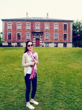 Tiffany Lamさん（レディース・155cm）の冬コーディネート