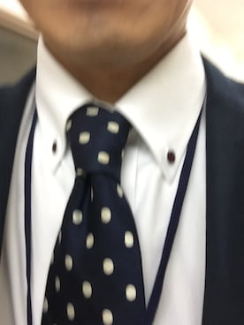 「アイテム（フォーマルスーツ/小物）」を使った、RTさん（メンズ・177cm）の秋コーディネート