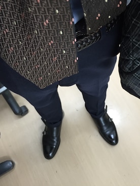 「MEERMIN（メルミン）のアイテム」を使った、RTさん（メンズ・177cm）の秋コーディネート