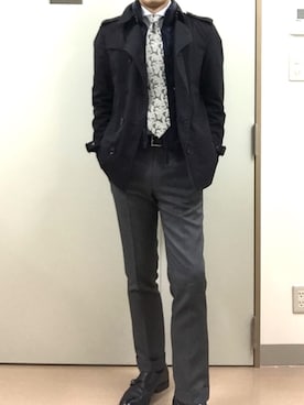 「MEERMIN（メルミン）のアイテム」を使った、RTさん（メンズ・177cm）の冬コーディネート