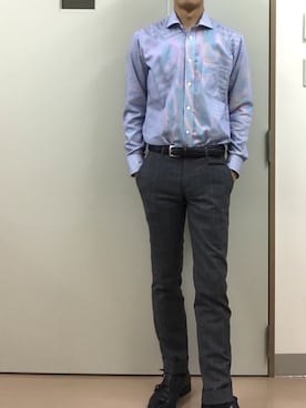 「MEERMIN（メルミン）のアイテム」を使った、RTさん（メンズ・177cm）の夏コーディネート