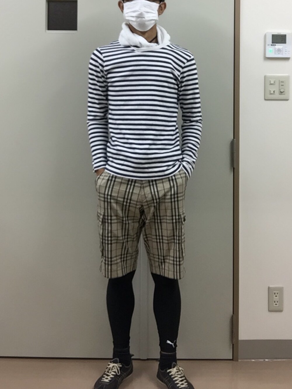 「お掃除コーデ」｜「今治タオルのアイテム（その他、ホワイト系）」を使った、RTさん（メンズ・177cm）の夏コーディネートの1枚目の写真