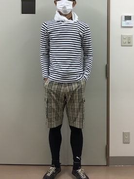 「お掃除コーデ」｜RTさん（メンズ・177cm）の夏コーディネート