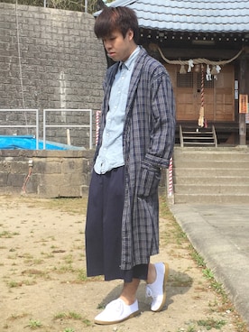 「ZIG-ZAG（ジグザグ）のアイテム」を使った、ゆーやさん（メンズ・174cm）の春コーディネート