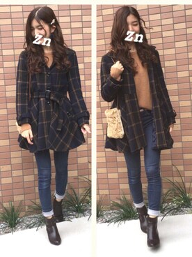 ずんさん（レディース・160cm）の秋コーディネート