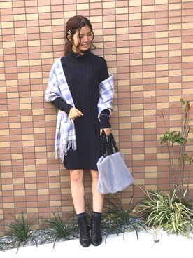ずんさん（レディース・160cm）の秋コーディネート