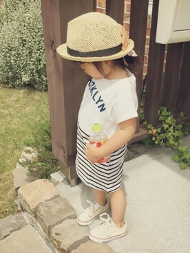 y-mamaさん（キッズ・90cm）の春コーディネート