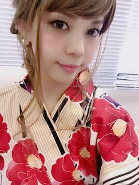 「アレンジ」｜「アイテム（その他）」を使った、tomomomoさん（レディース・161cm）の夏コーディネート