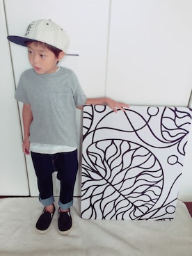 「ドラフトCO」｜Lilick0408さん（キッズ・110cm）の夏コーディネート