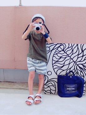 Lilick0408さん（キッズ・110cm）の夏コーディネート