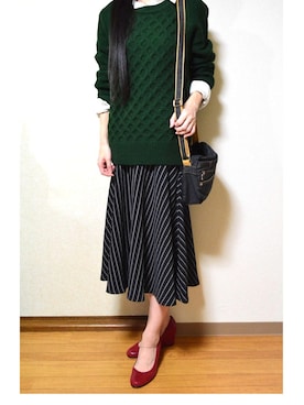 NANACOSさん（レディース・155cm）の秋コーディネート