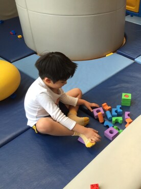 髭二郎さん（キッズ・110cm）の春コーディネート