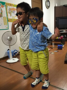 髭二郎さん（キッズ・110cm）の春コーディネート