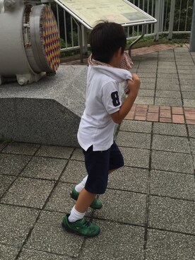 髭二郎さん（キッズ・110cm）の夏コーディネート