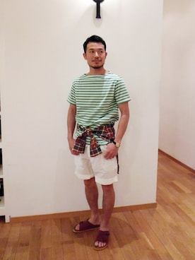 カナザワさん（メンズ・168cm）の春コーディネート