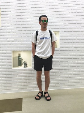 「グラミチ」｜カナザワさん（メンズ・168cm）の夏コーディネート