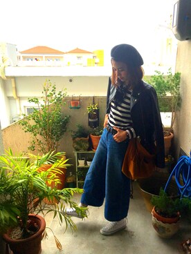 「Dosch（ドスチ）のアイテム（ジャケット/アウター）」を使った、MAHIROON❤︎⃛さん（レディース・167cm）の春コーディネート