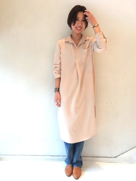 「バブーサンダル」｜yuukaさん（レディース・165cm）の春コーディネート