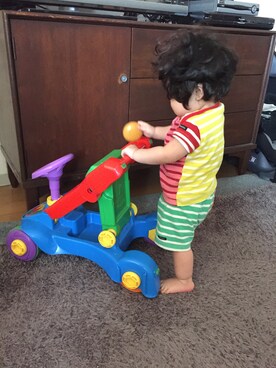 「DDのアイテム」を使った、Anriさん（キッズ・70cm）の春コーディネート