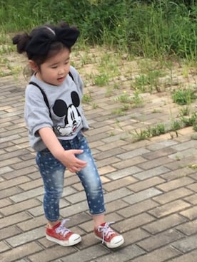 Anriさん(キッズ・90cm)の春コーディネート