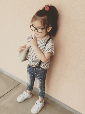 Anriさん(キッズ・100cm)の夏コーディネート