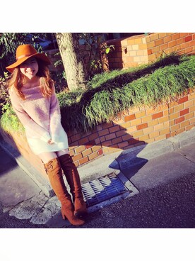 まりかさん（レディース・155cm）の冬コーディネート