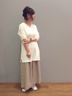 「SEVENDAYS=SUNDAY（セブンデイズサンデイ）のアイテム（チュニック）」を使った、sugichanさん（レディース・155cm）の冬コーディネート
