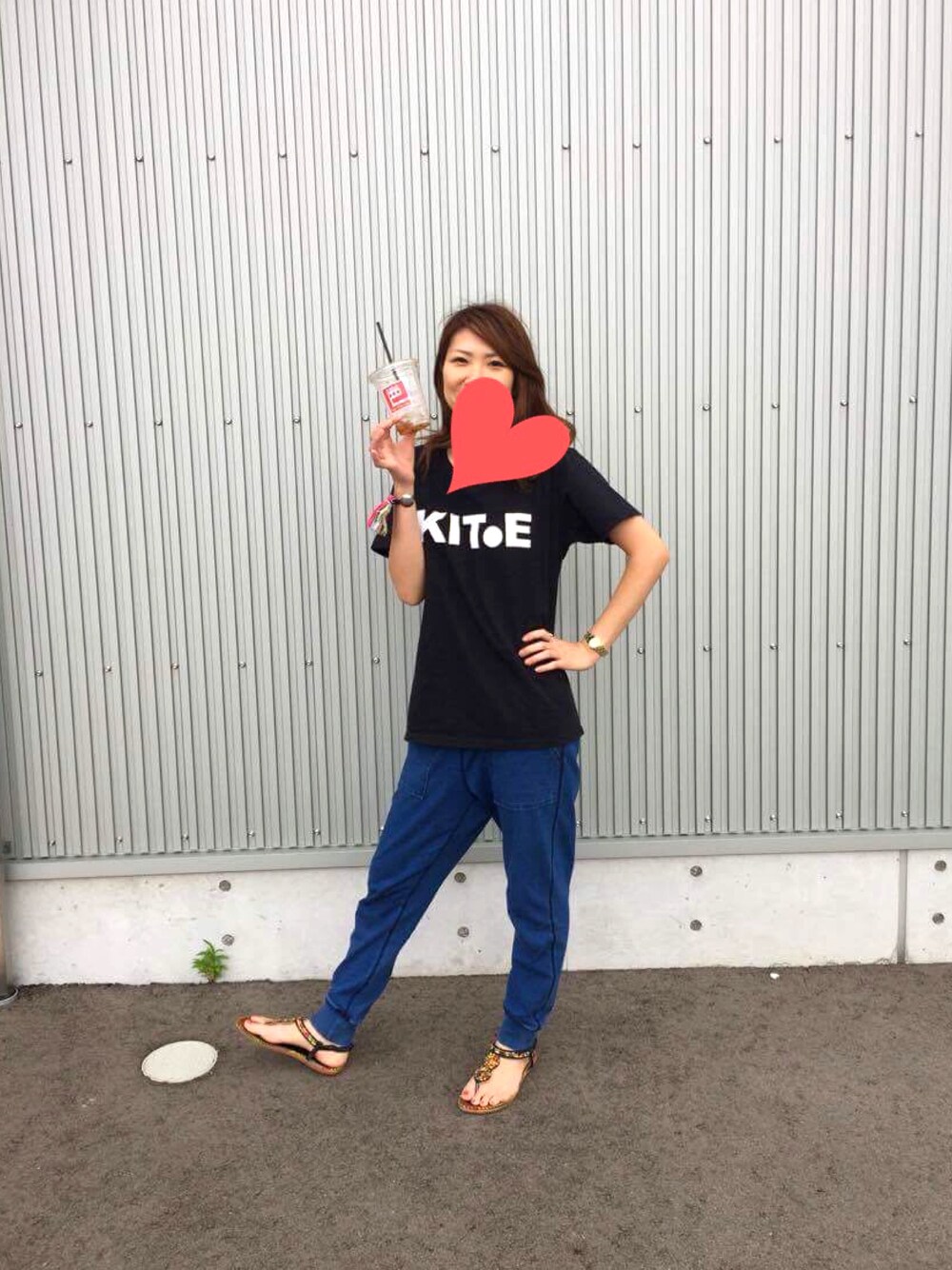 「Shigesato Yanase、ensaMble、GU、no brand、MARC BY MARC JACOBS、evoluir、simple、休日CODE」｜「ensaMbleのアイテム（ヘアゴム、その他）」を使った、ArisAさん（レディース・164cm）の夏コーディネートの1枚目の写真